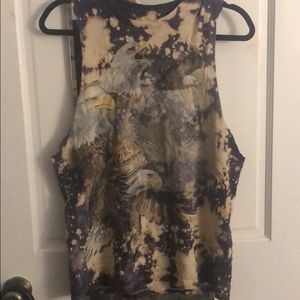 First of a kind LF ACID WASH MUSCLE TANK